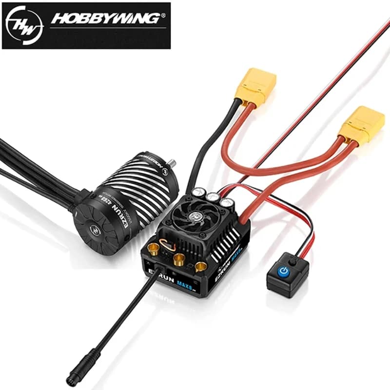 Hobbywing EZRUN MAX8 G2S 160A 3-6S Brushless ESC Sensored & 4278SD 3-6S 2250KV/4268SD 3-4S 2500KV G2R Motore RC Per 1/8 1/10 RC Auto