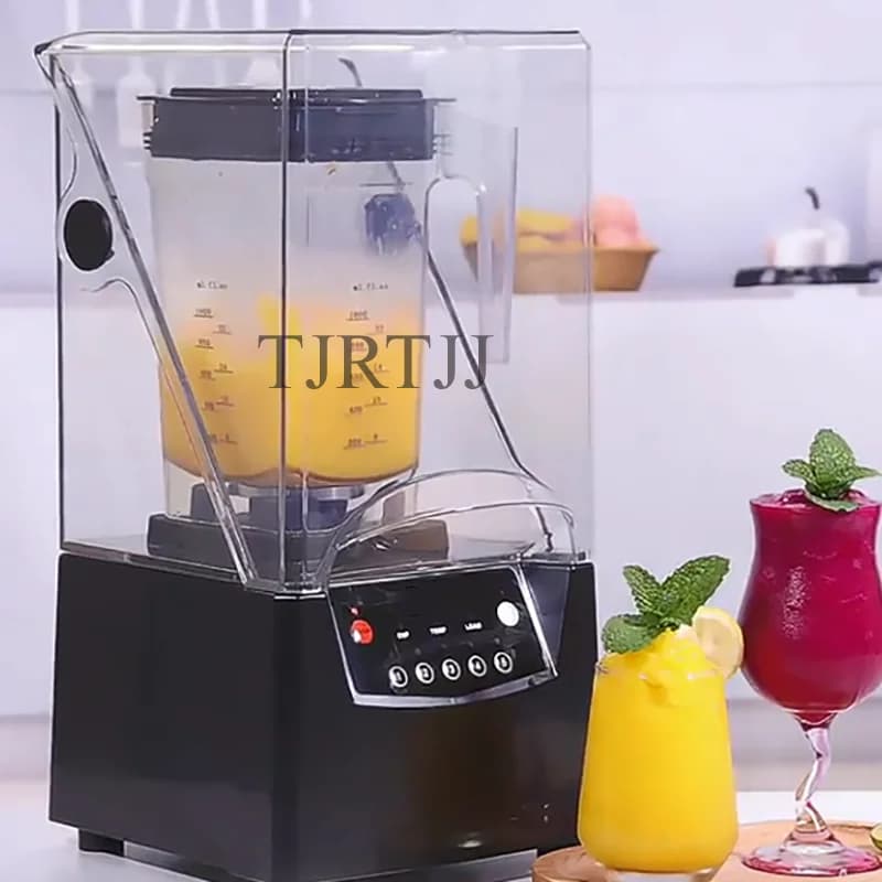 Multi-functional Commercial Ice Blender Electric Mixer Fresh Fruit High Speed Juice Mixer