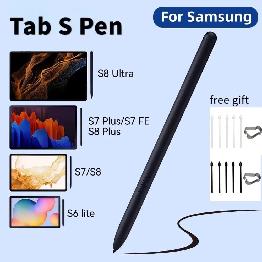Penna Stylus S per Tablet Samsung, Compatibile con Tab S6Lite S7FE S7 S7Plus S8Touch, Penna per Disegno e Touch (Senza Funzione Bluetooth)