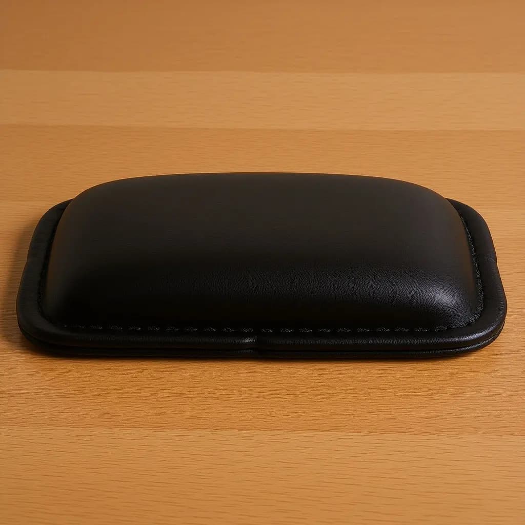 Supporto Ergonomico per Polso del Mouse, Cuscinetto Antiscivolo, Allevia il Dolore al Polso, per Computer e Laptop, Supporto per Tastiera e Gomito