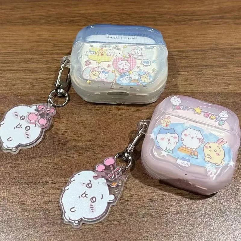 Custodia Protettiva in Silicone Chiikawa per AirPods 3, 4 Generazione, Pro 2 - Antiurto, Morbida, Leggera, Portatile, Regalo Kawaii 2026