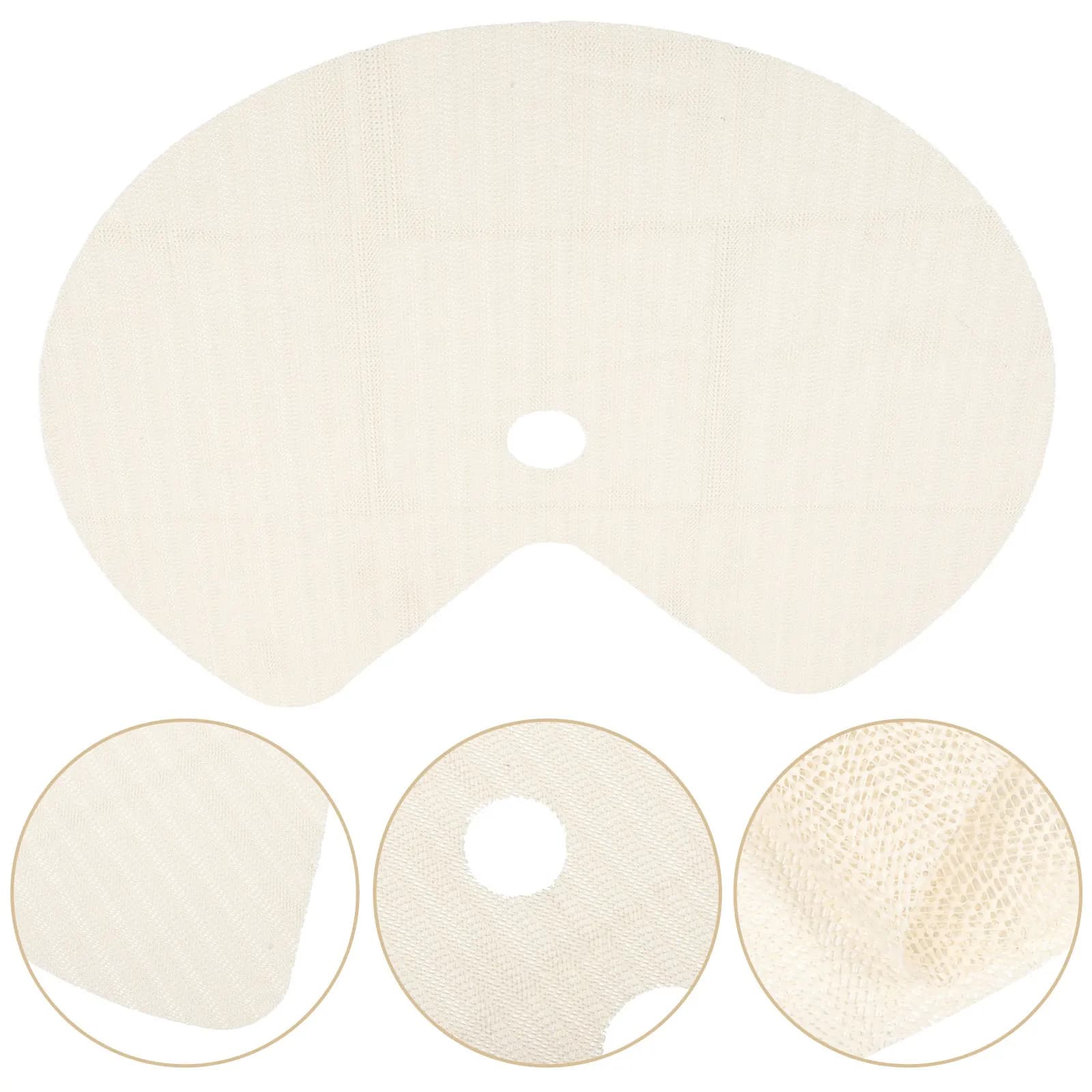2 Pezzi Tappetini Antiscivolo per Ripiani da Cucina, Rivestimento Circolare Non Adesivo per Lazy Susan, Organizzatori per Cassetti e Dispensa