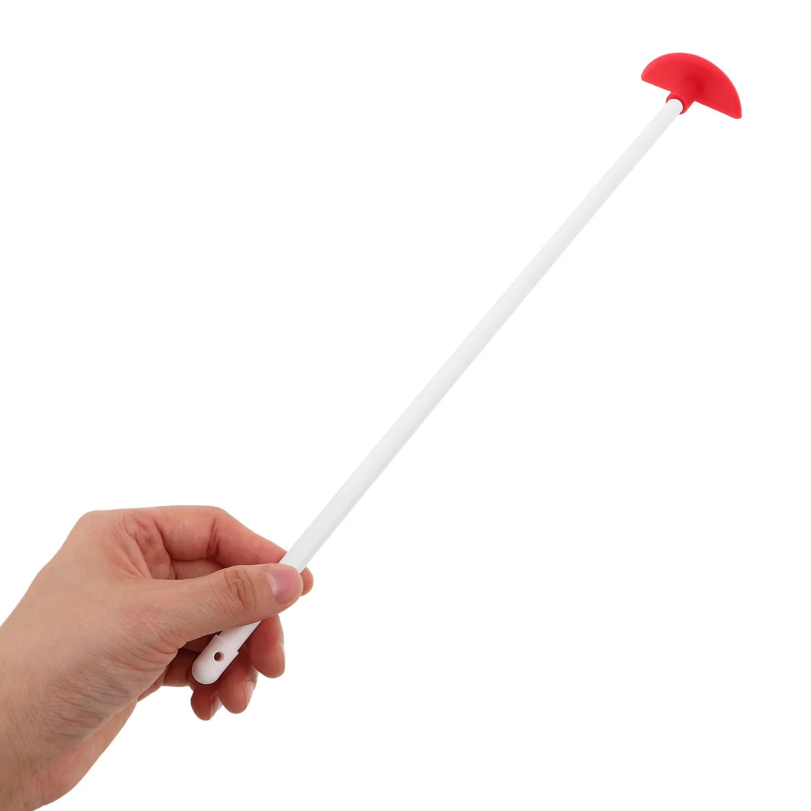 2Pcs Jar Scraper Spatulas Silicone Kitchen Flexible Food Scraper Tool for Jars Bottles Blenders Jam Cans Skinny Design 13.8 Inch