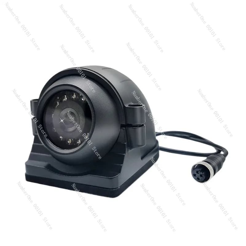 Telecamera con vista laterale per camion, autocarri con cassone ribaltabile, betoniera, telecamera per veicoli con monitoraggio degli angoli ciechi HD a infrarossi da 24 V