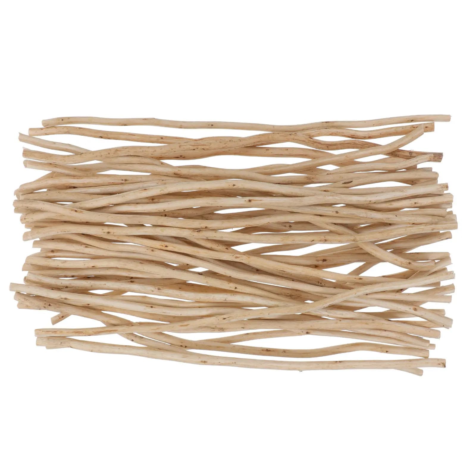50Pcs Wooden Reed Diffuser Sticks for Aroma Diffusers Essential Oil Reed Rods Rustic Fragrance Sticks Home Office Decoration