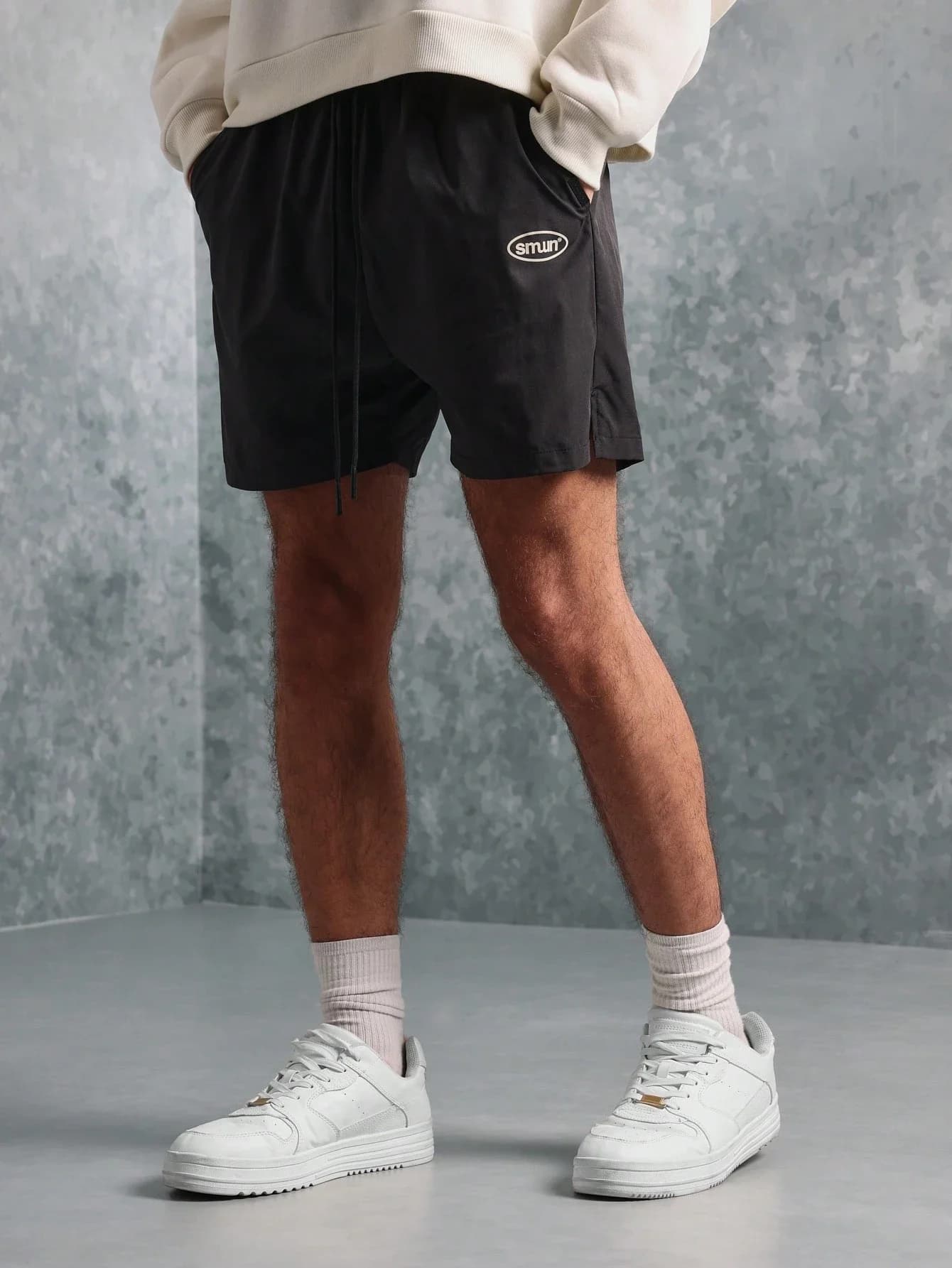 Pantaloncini Sportivi in Nylon Traspiranti e Leggeri per Allenamento, Palestra e Corsa