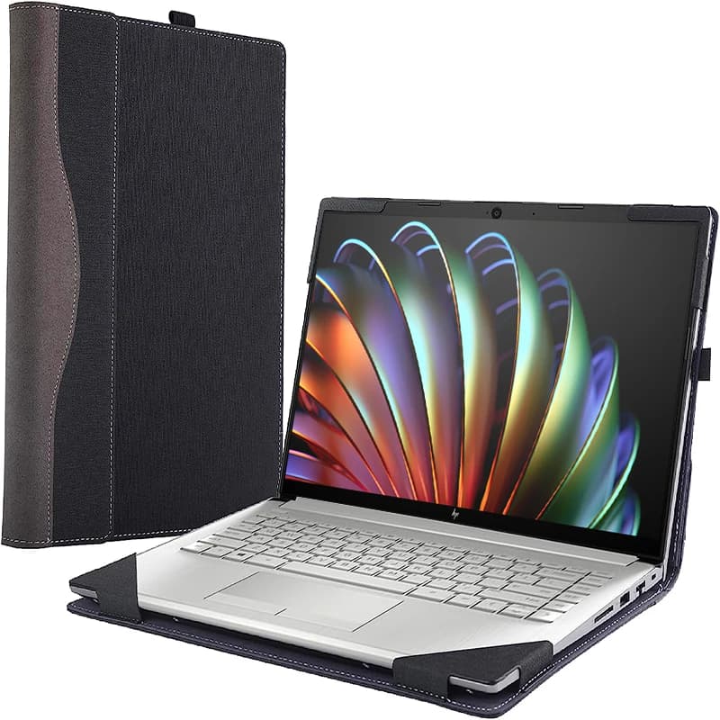 Custodia per HP Envy x360 14-fa 14z-fa 14-fc 14t-fc Spectre x360 14-eu 14t-eu 14 pollici 2-in-1 Custodia protettiva per laptop Regali