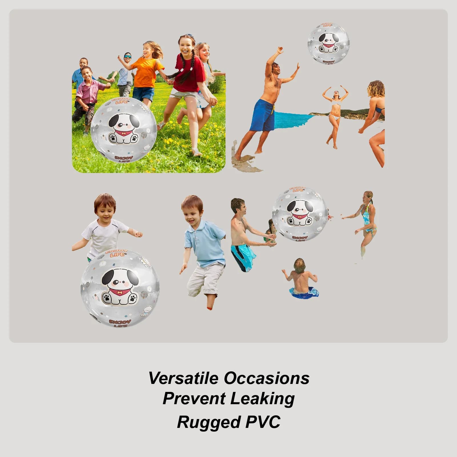 Inflatable Beach Balloon Pool Garden Children Outdoors Kids Bomber Volleyball Beach Balloons Inflatable Toys