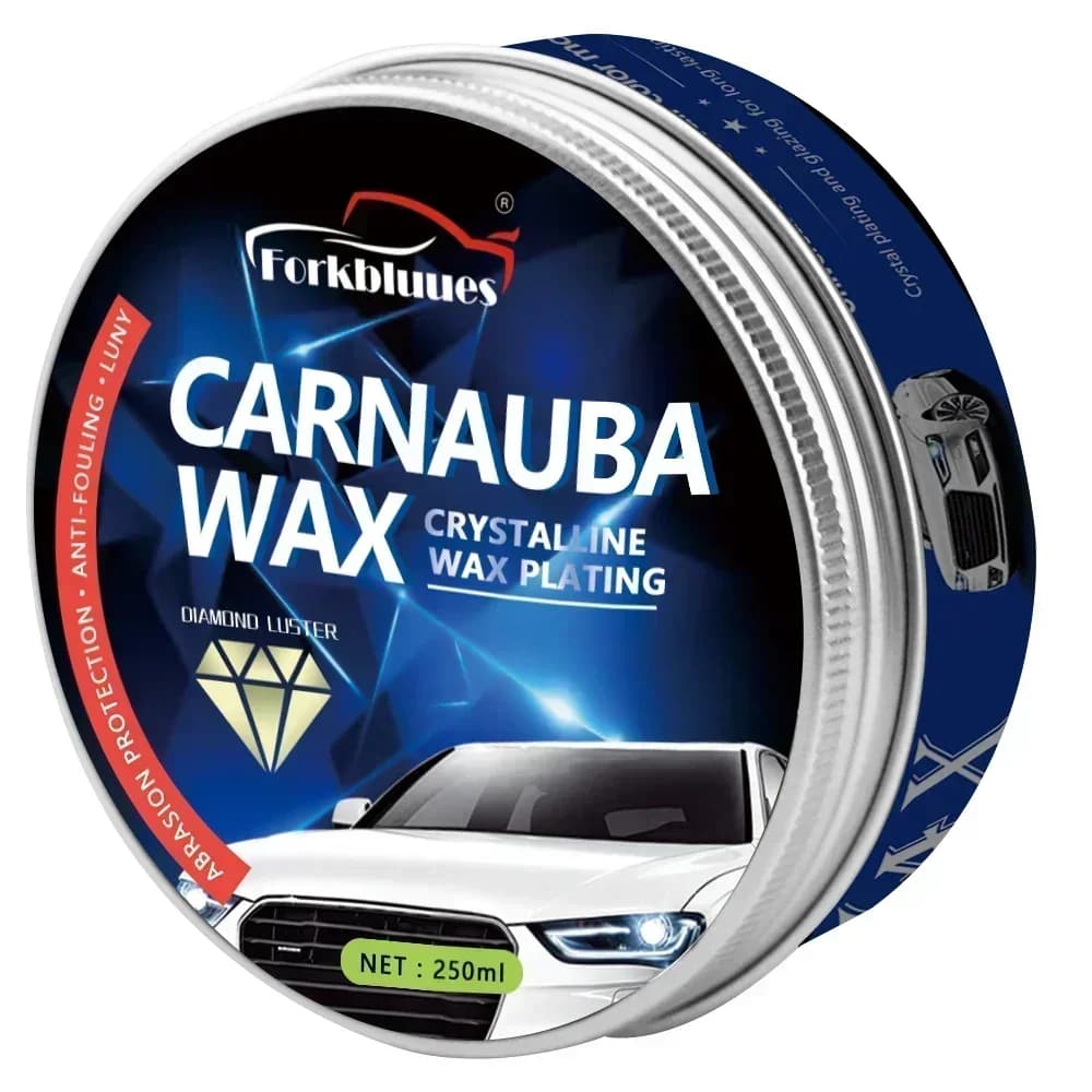Set di Cera per Auto con Effetto Cristallino, Strato Lucido Durevole che Copre la Superficie della Vernice, Formula Impermeabile per Lucidatura Auto
