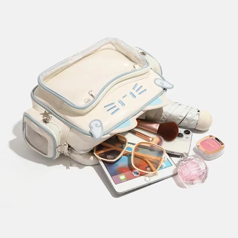 Y2K Trendy Hot Girl Pain Bag Travel Crossbody Bag Mechanical Design Cool Sle College Trend 2023 New Model