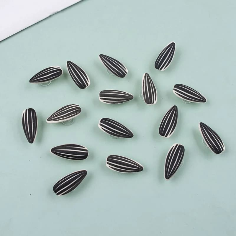 Shoes with DIY Hole Accessories for Pendants Creative Detachable Floral Decoration Sunflower Seed Design and Melon for Sneakers