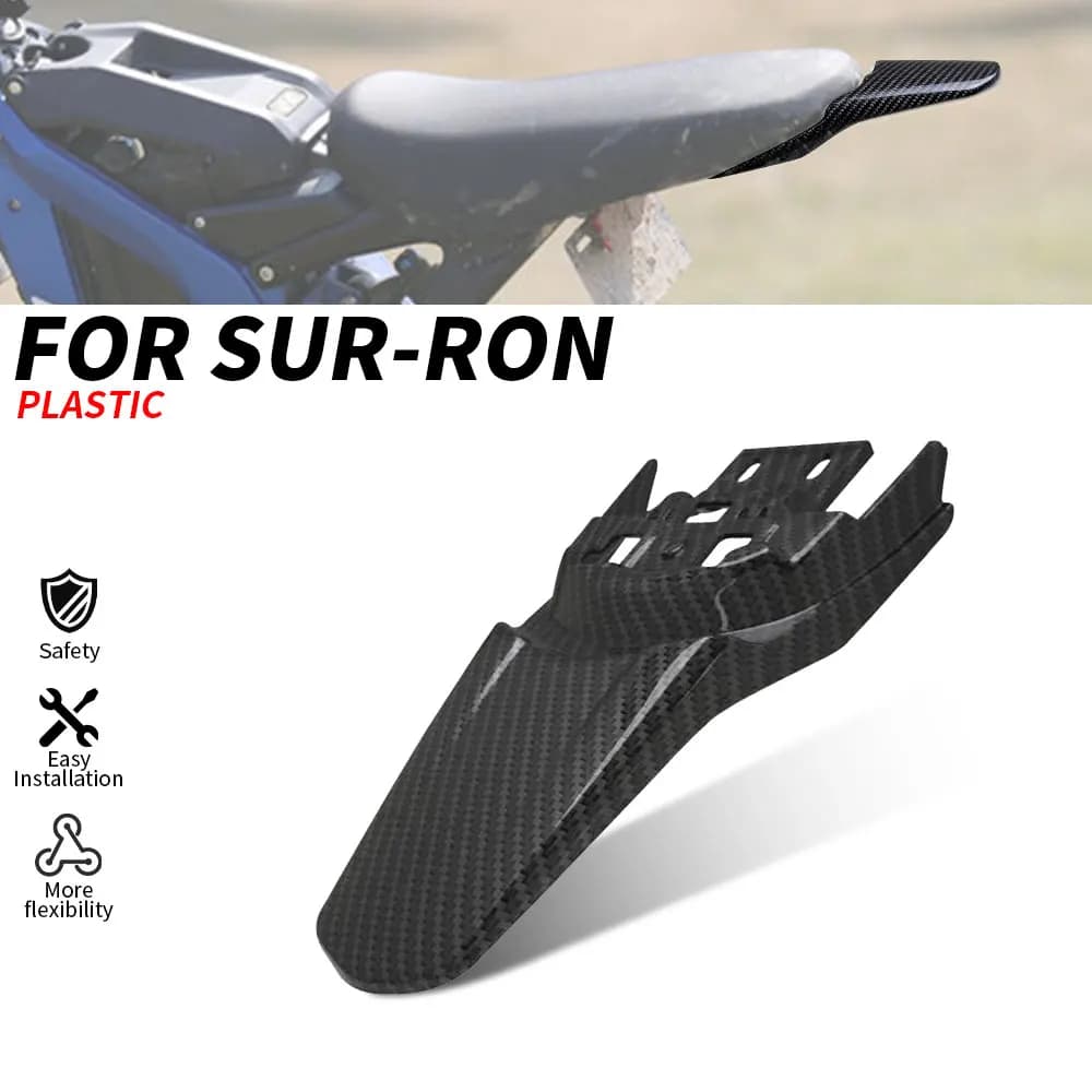 Parafango Posteriore Allungato per Moto Elettrica Off-Road Sur-Ron Light Bee S/X - Accessorio Modificato
