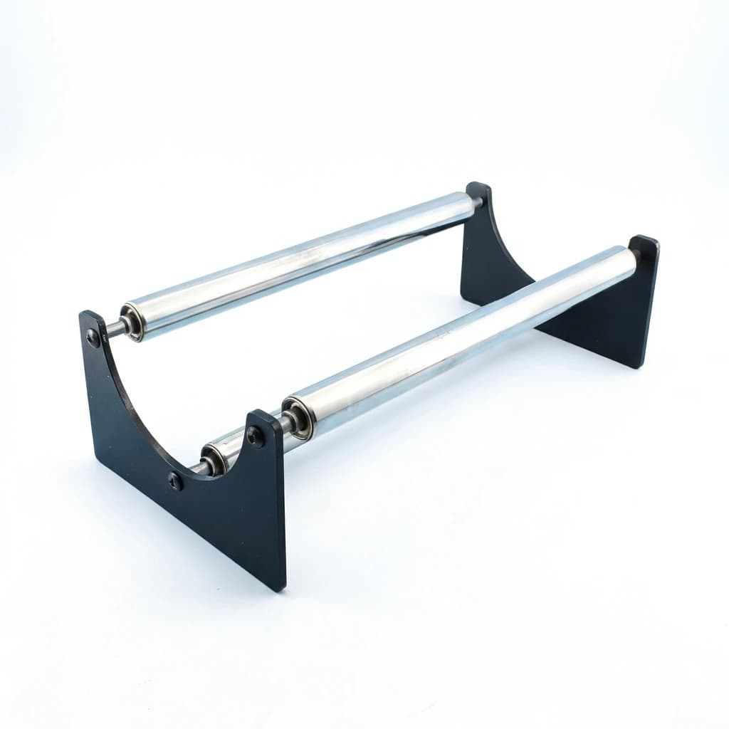 Supporto per Rotoli di Carta per Stampanti DTF e UV, Compatibile con Epson L1800 L805 R1390 L18050 L8050, Max 33cm, in Metallo Liscio
