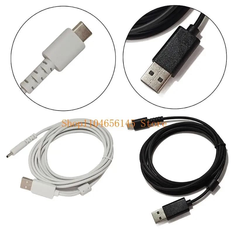 USB Type C Gaming Headphone Cable 652F for Multifunctional GPRO X Wireless Headphone Charging Cable