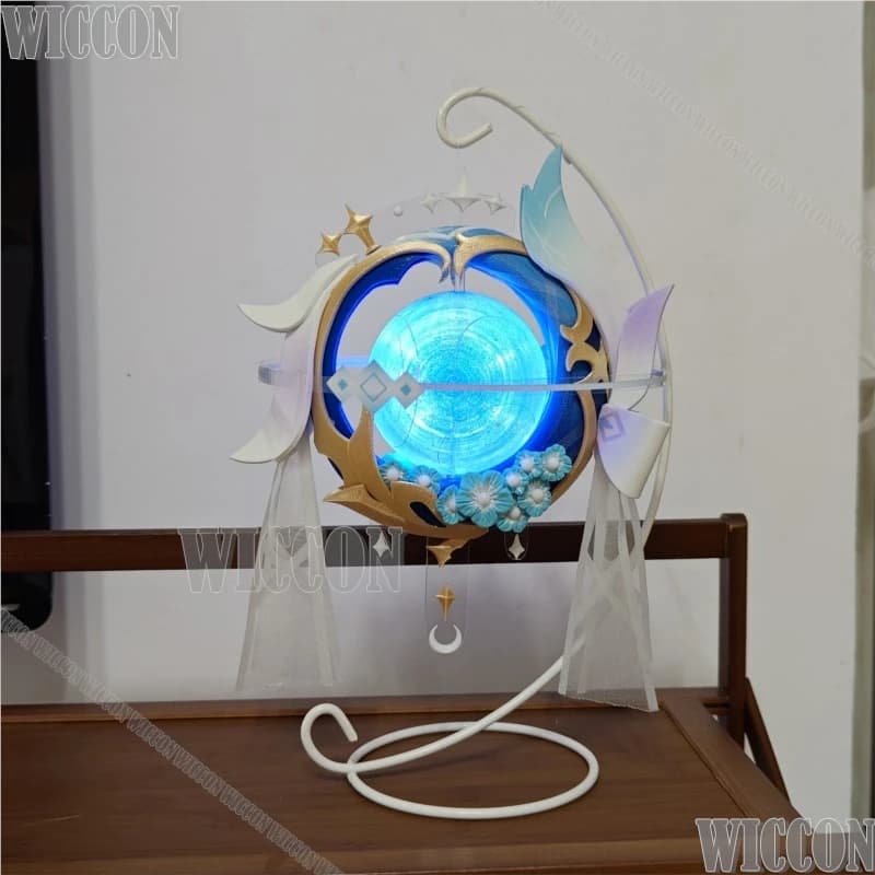 Genshin Impact Columbina/Damselette Nocturne Of The Veil Accessories for Cosplay, Guns and Luminous Equipment Exclusive for Christmas and Carnival