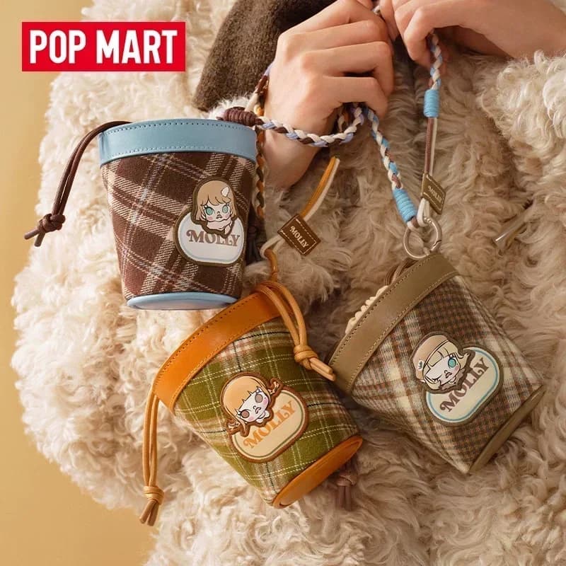 POP MART Molly Winter Fit Check Series Blind Box Toys Kawaii Anime Action Figure Caixa Caja Surprise Mystery Box Dolls Girls