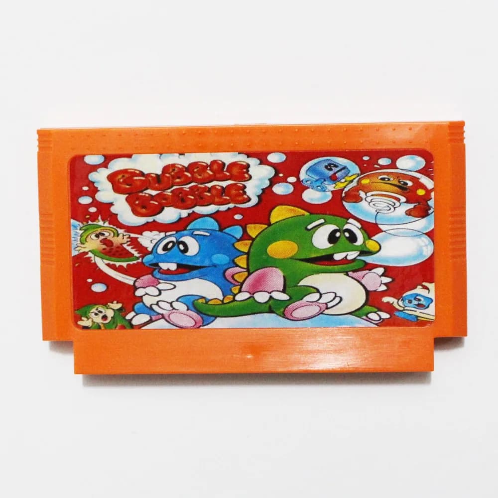 Bubble Bobble 1 2 /Castlevania 1 2 Scheda di gioco personalizzata da 60 pin per lettore di videogiochi a 8 bit