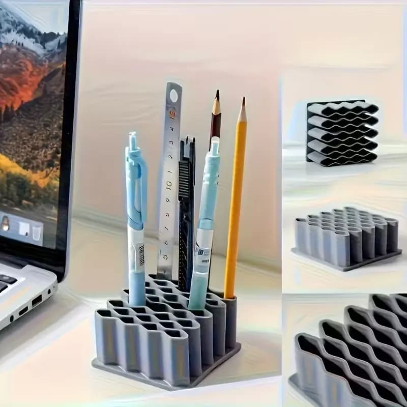 Organizer da scrivania per creme e unguenti, contenitore verticale multistrato a 32 scomparti - Robusto e durevole, design bianco e nero con scomparti etichettati - Portaoggetti salvaspazio per forniture di primo soccorso, medicinali, bende, cosmetici - Adatto per casa, ufficio