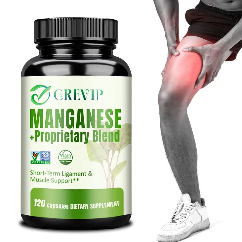 Manganese capsules: joint support supplements to maintain the health of ligament and cartilage and improve bone strength