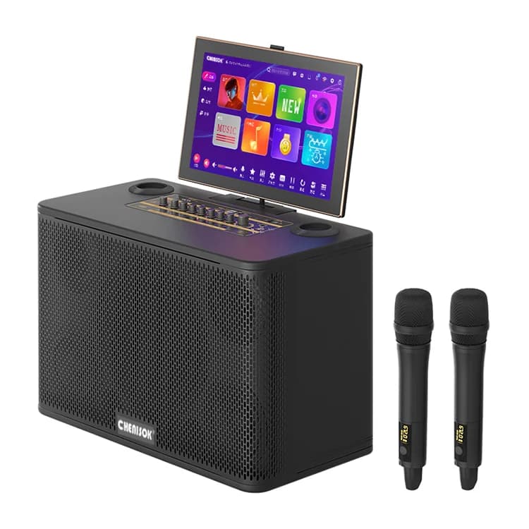 Family Party Karaoke System Machine Touch Screen Android System Speakers Portable Karaoke Players