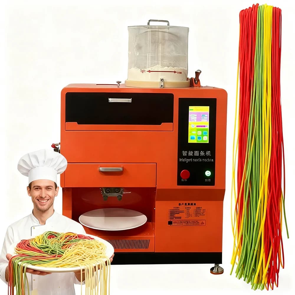 Ristorante commerciale Automatico Maquina De Pasas Macchina per pasta elettrica Macchina per fare pasta per spaghetti Macchina per noodle Ramen