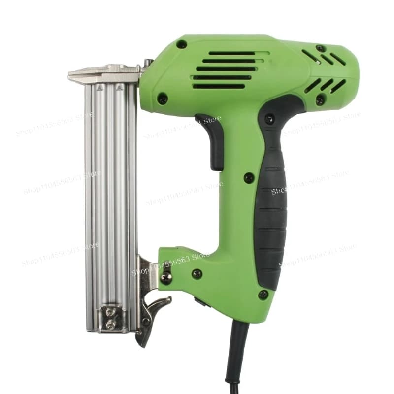 Chiodatrice elettrica Cucitrice 1800W Pistola per mobili per telaio con graffette Chiodi Carpenteria Lavorazione del legno Utensili elettrici F30 con chiodi