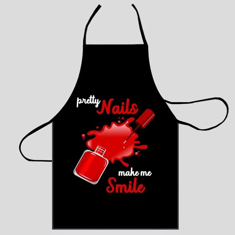 Bel grembiule per smalto per la casa, caffetteria, grembiuli per la pulizia, accessori da cucina anti-sporco per uomo donna 50x75 cm, 68x95 cm