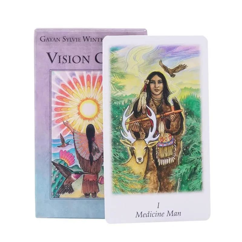Carte dei tarocchi per predizione del futuro 78 carte dei tarocchi della vista Strumenti di divinazione Mazzi di tarocchi standard per giochi da tavolo Amici di divinazione del destino