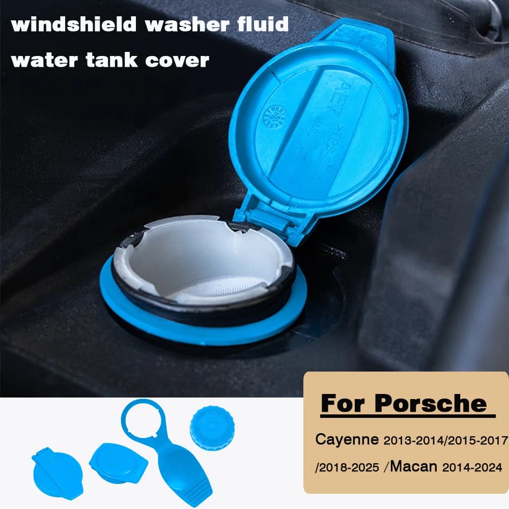 For Porsche Cayenne Macan wiper water spray bottle cover water tank cover glass water repair parts replacement
