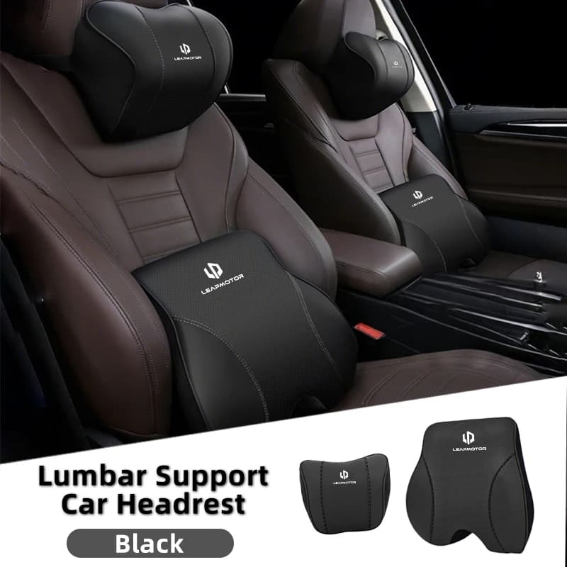 Seggiolino auto Memory Foam Poggiatesta Cuscino Schienale Lombare Cuscino Accessori Per Leapmotor Leap Motor C01 C11 T03 S01 C11 Reev