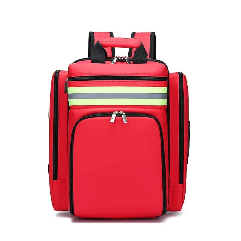 Kit di Pronto Soccorso per Emergenze, Zaino per Soccorso in Caso di Disastri, Borsa di Grande Capacità con Scomparti Classificati, Kit di Sopravvivenza, Organizzatore Medico