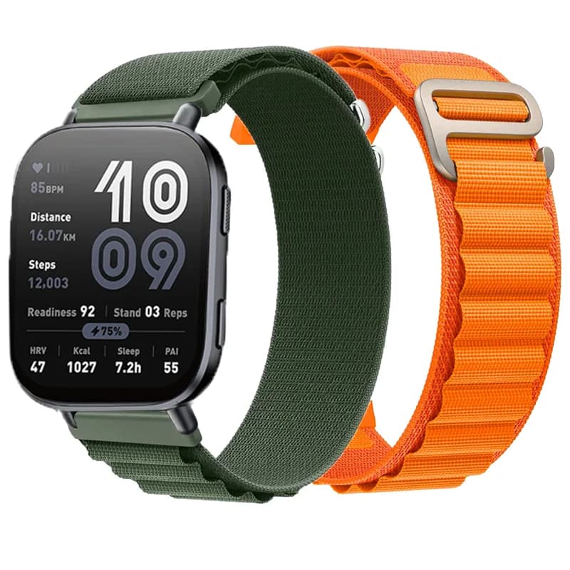 Alpine Loop Per Amazfit GTR/GTS 4-3-2-2e/GTR 42mm-47mm/bip 6-5-lite cintura 20mm/22mm cinturino per orologio correa Galaxy Watch 7/6/5/4 banda