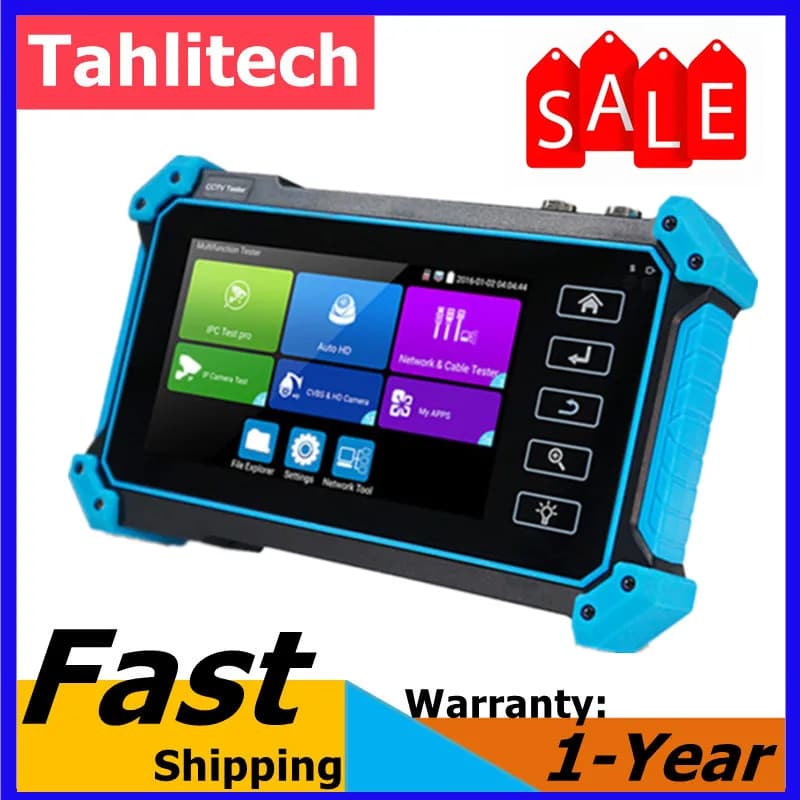 ipc 5200c plus Cftv Ipc Tester Macchina Fotografica Scheda Video Monitor Hdmi Monitor Portatile Tester Iptv Utp rj45 Cavo di Rete Tester ipc5100