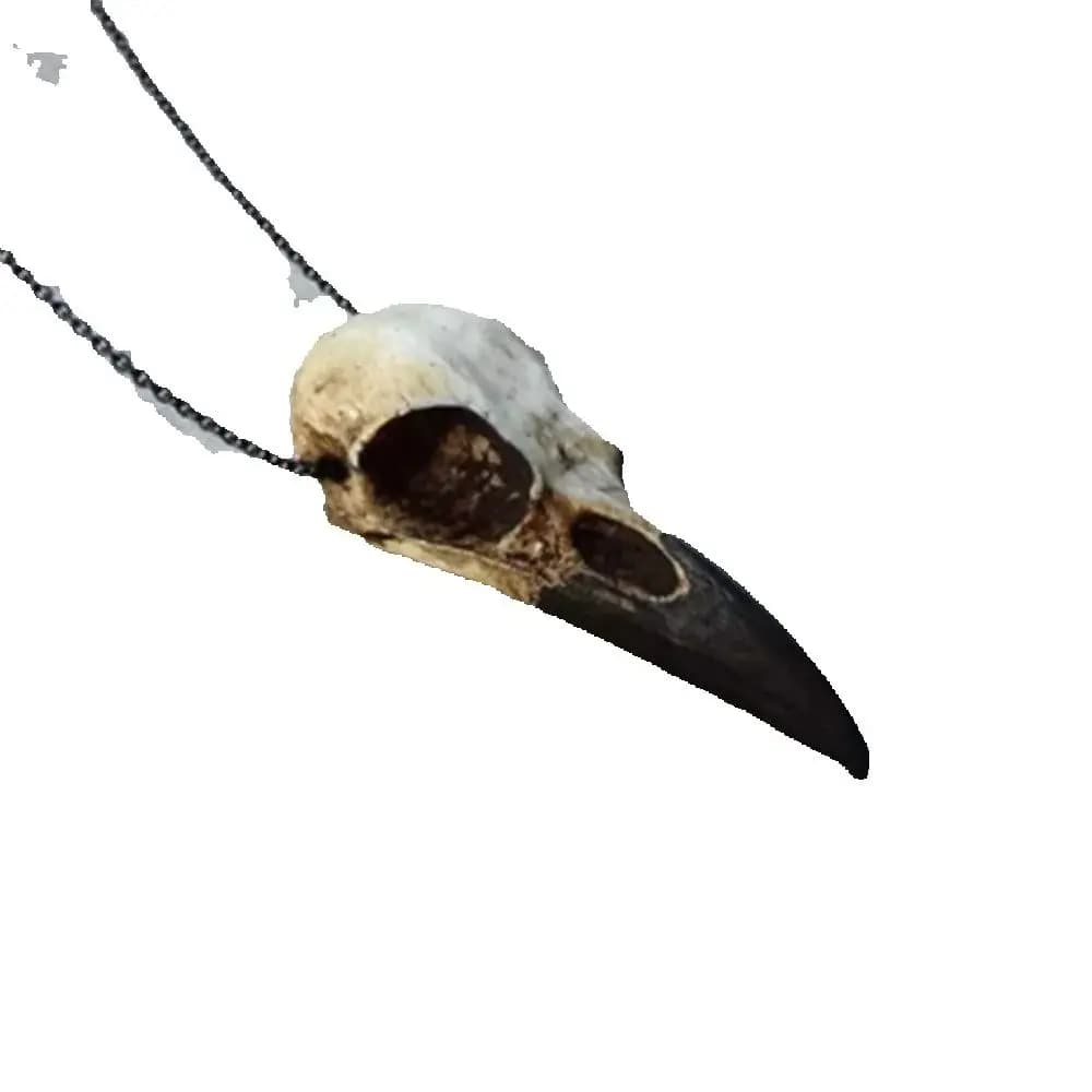 Retro nikit punk 3D corvo teschio ciondolo collana regalo decorazione di halloween festa accessori regalo di moda creativa