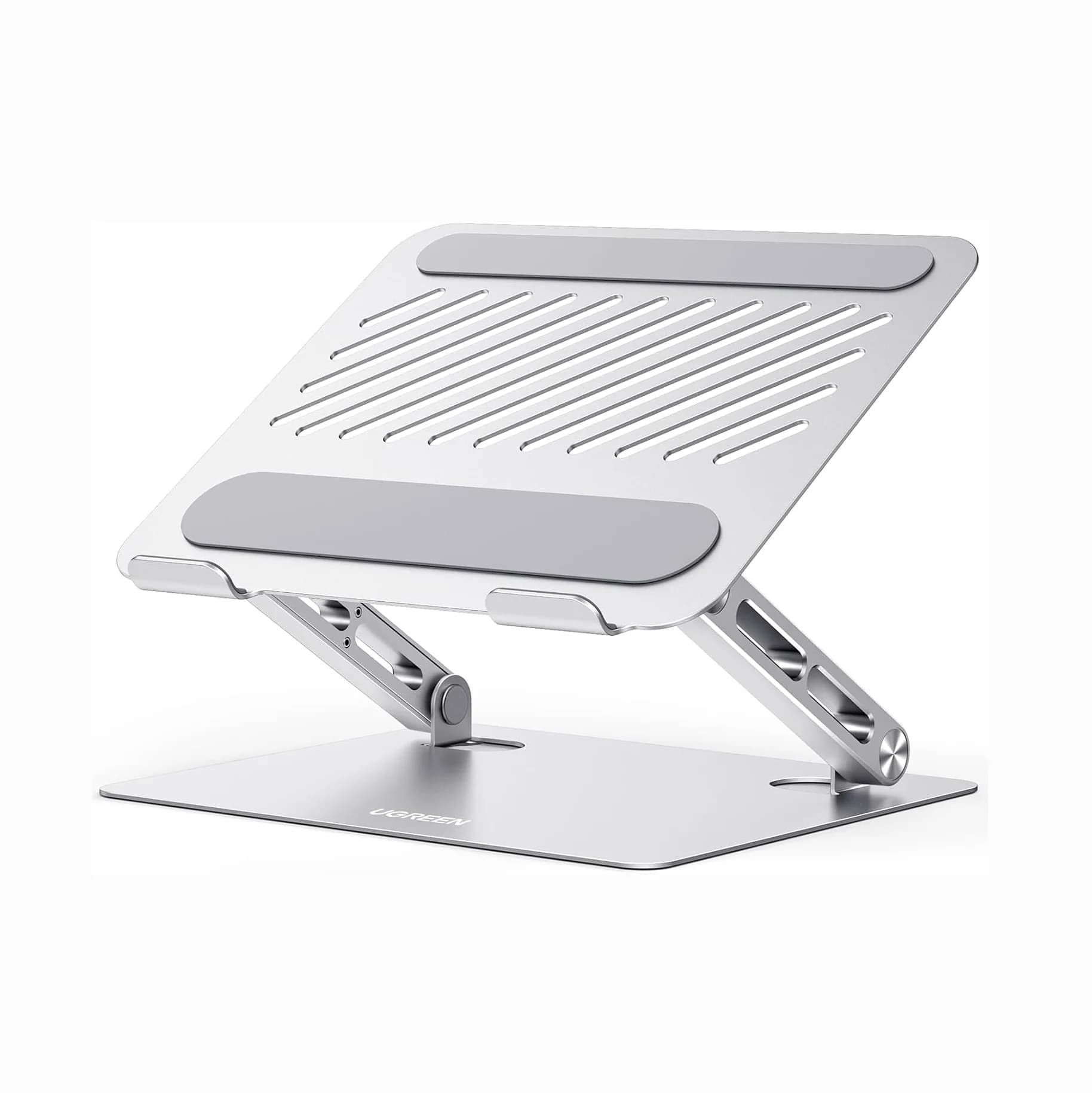 Supporto per laptop UGREEN, supporto per laptop regolabile con ventola di calore, supporto ergonomico pieghevole per laptop