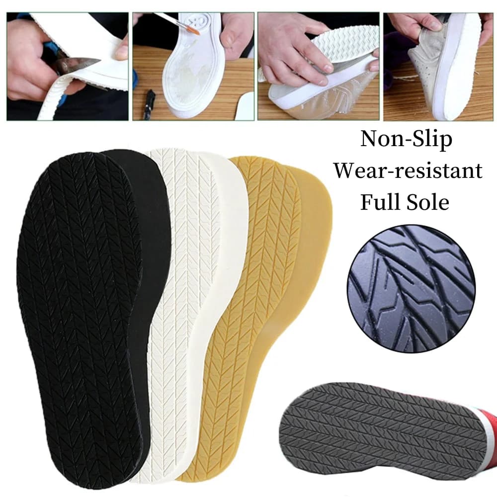 Protector for entire sole Wall decals for wear-resistant non-slip soles Shoe repair cushions for sneaker repair