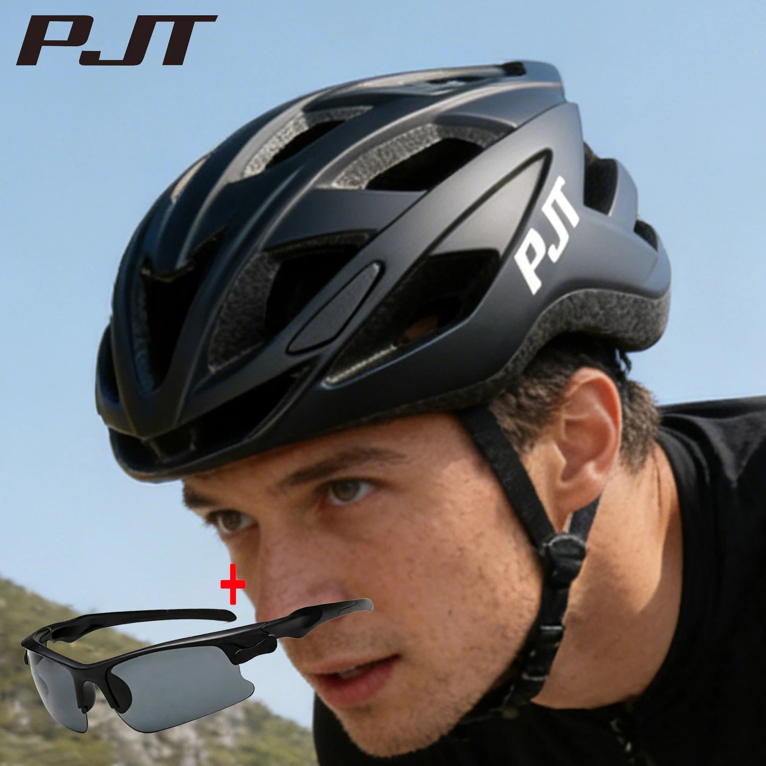 Casco da Ciclismo Ultraleggero PJT Road, Casco di Sicurezza per Bicicletta per Donne e Uomini, Attrezzatura per Bici da Corsa, Caschi per Bici da Strada e MTB per Adulti