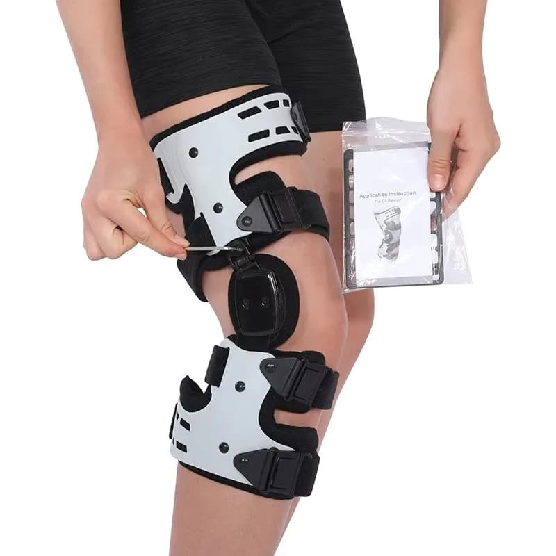 Nuovo medico Ortopedico In-situ Ginocchiera Ortopedica ROM Ginocchiera Ginocchio Immobilizzatore Artrite Brace Leg Stabilizzatore