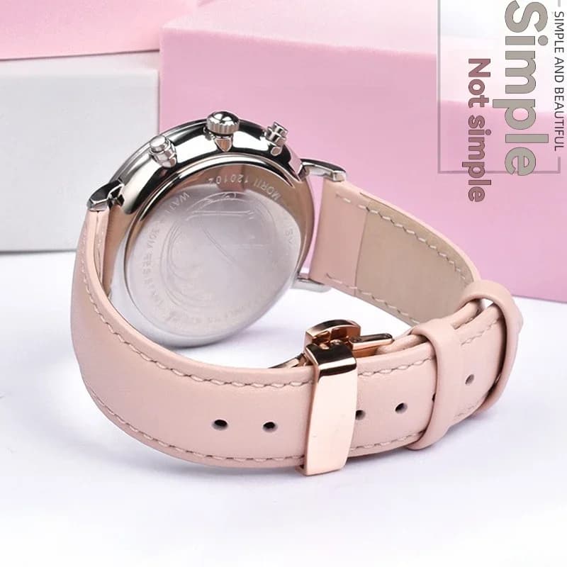 Zethydum cinturino in pelle di vacchetta 12mm 14mm 16mm 18mm 20mm cinturino di ricambio da donna braccialetto a sgancio rapido per Casio Armani Tissot