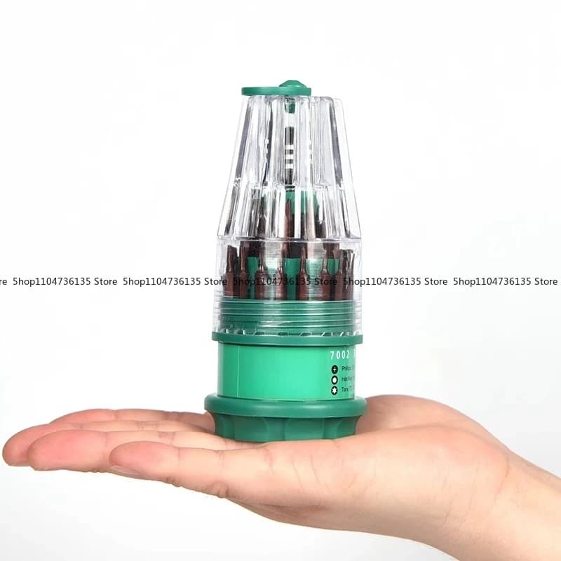 Universal Disassembly, Multi-functional Hexagonal Small 30-in-1 Screwdriver Set, Cone Tool, Maintenance and Multi-purpose
