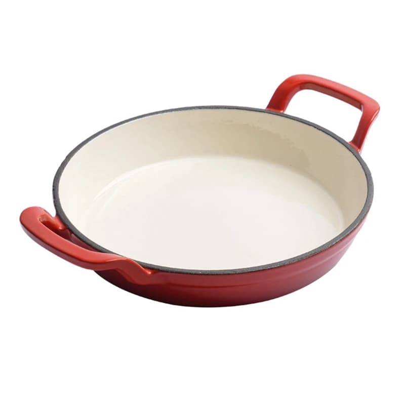 ABKP-Padella Padella antiaderente Padella a doppio orecchio Padella piccola per uso domestico Padella per frittata Utensili da cucina