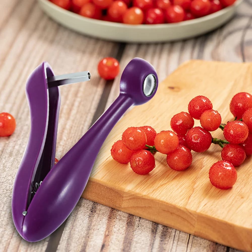 All-In-One Stainless Steel Squeezes, Remove Resistant Cherry Seeds For Cherry Jam Preparation