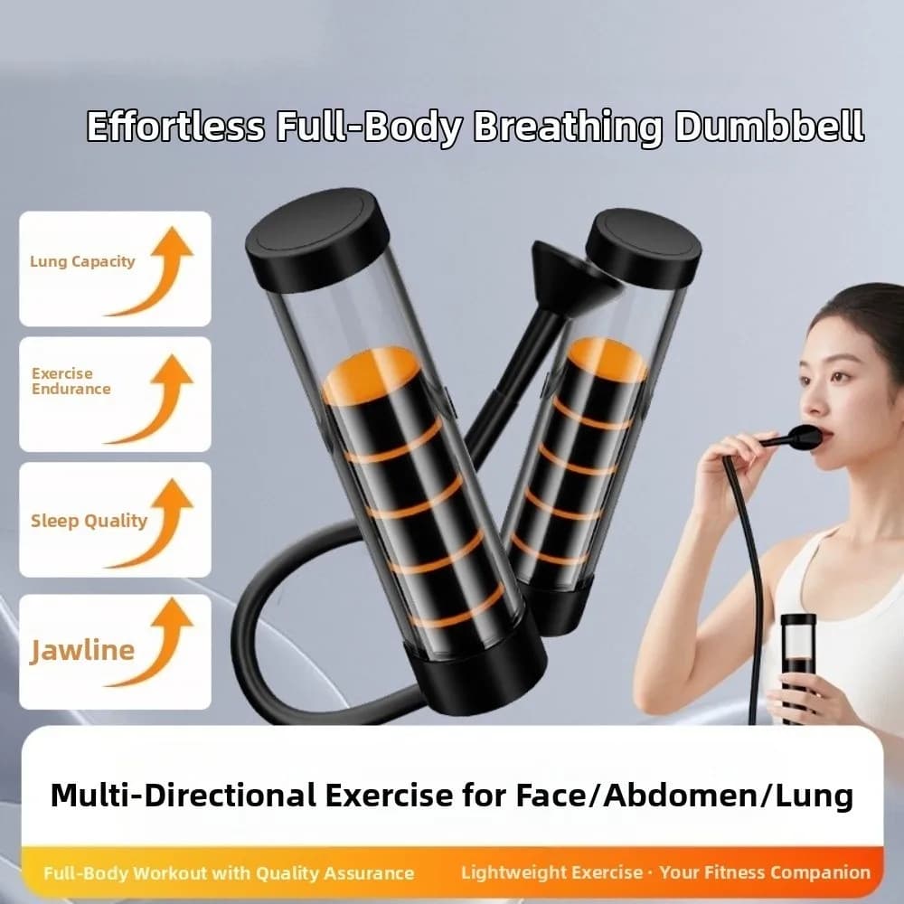 Adjustable Resistance Respiratory Trainer for Muscles and Tomatoes