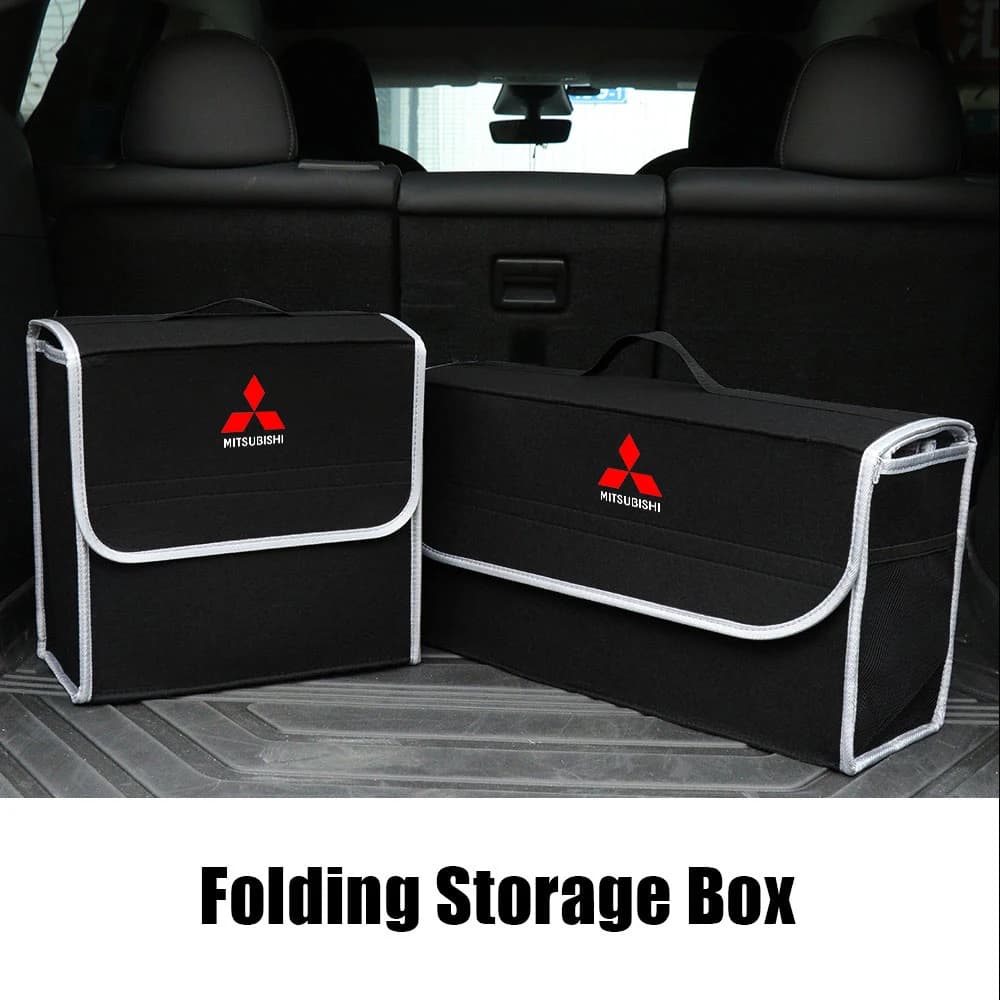 Car trunk bag, folding car container, protection for Mitsubishi Outlander EVO Pajero Eclipse ASX Lancer Space Delica