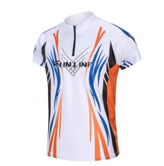 2025 La nuova maglia da pesca maniche corte camicia da cappotto maschile ciclismo abbigliamento sportivo da esterno maniche corte da esterno casual