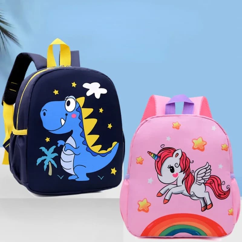 Ragazzo ragazza Kawaii Cartoon bambini zaini alla moda borsa impermeabile impermeabile scuola materna scuola primaria Bookbag studente zaino