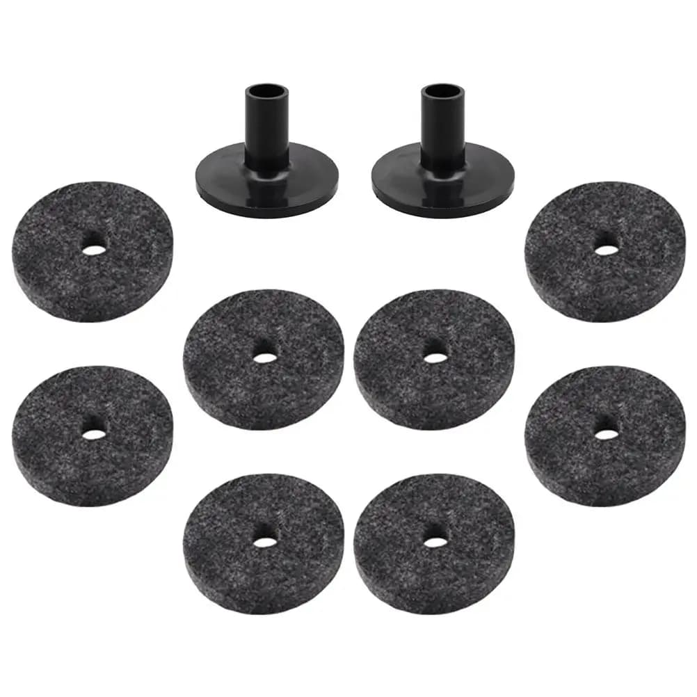 Set di 1 Pad in Feltro per Batteria, Varie Misure, Antiscivolo, Accessori Professionali per Batteria, Ricambi Leggeri e Portatili