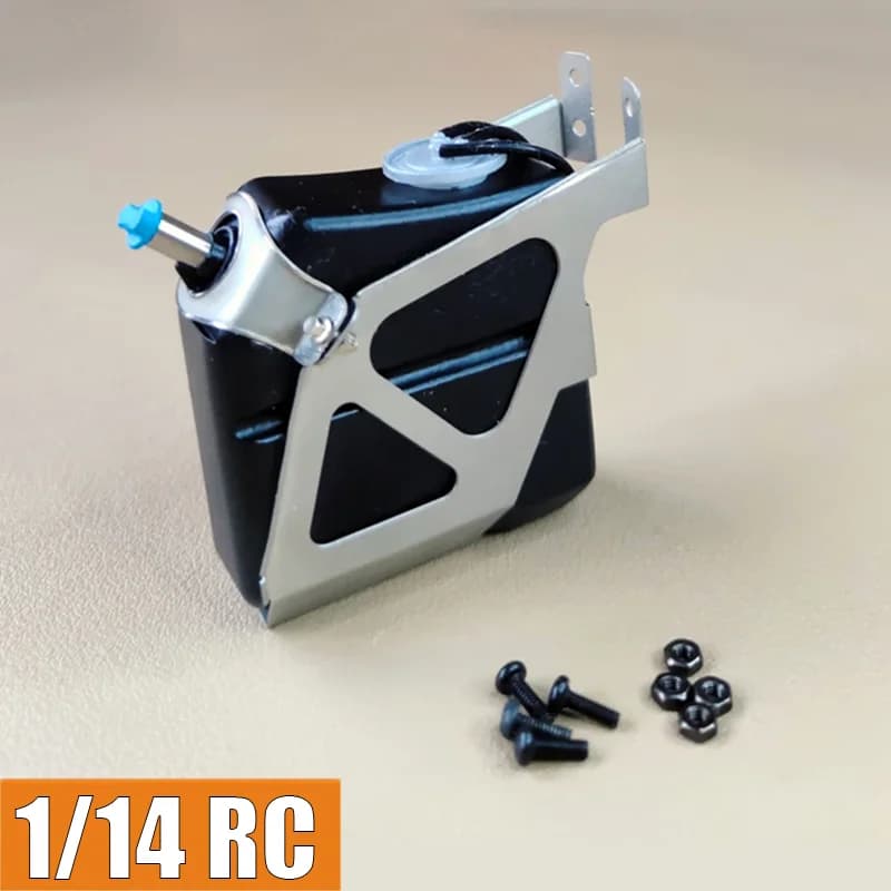 Metal Simulation Urea Tank Decorate 1/14 RC Truck for SCANIA Tamiya 770S R620 for VOLVO ACTROS AROCS Model Car DIY Parts