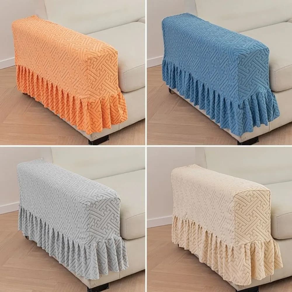 Nuova Fodera Universale in Jacquard Lavabile, Morbida, Elastica e Antiscivolo per Divani e Sedie, Arredamento Casa