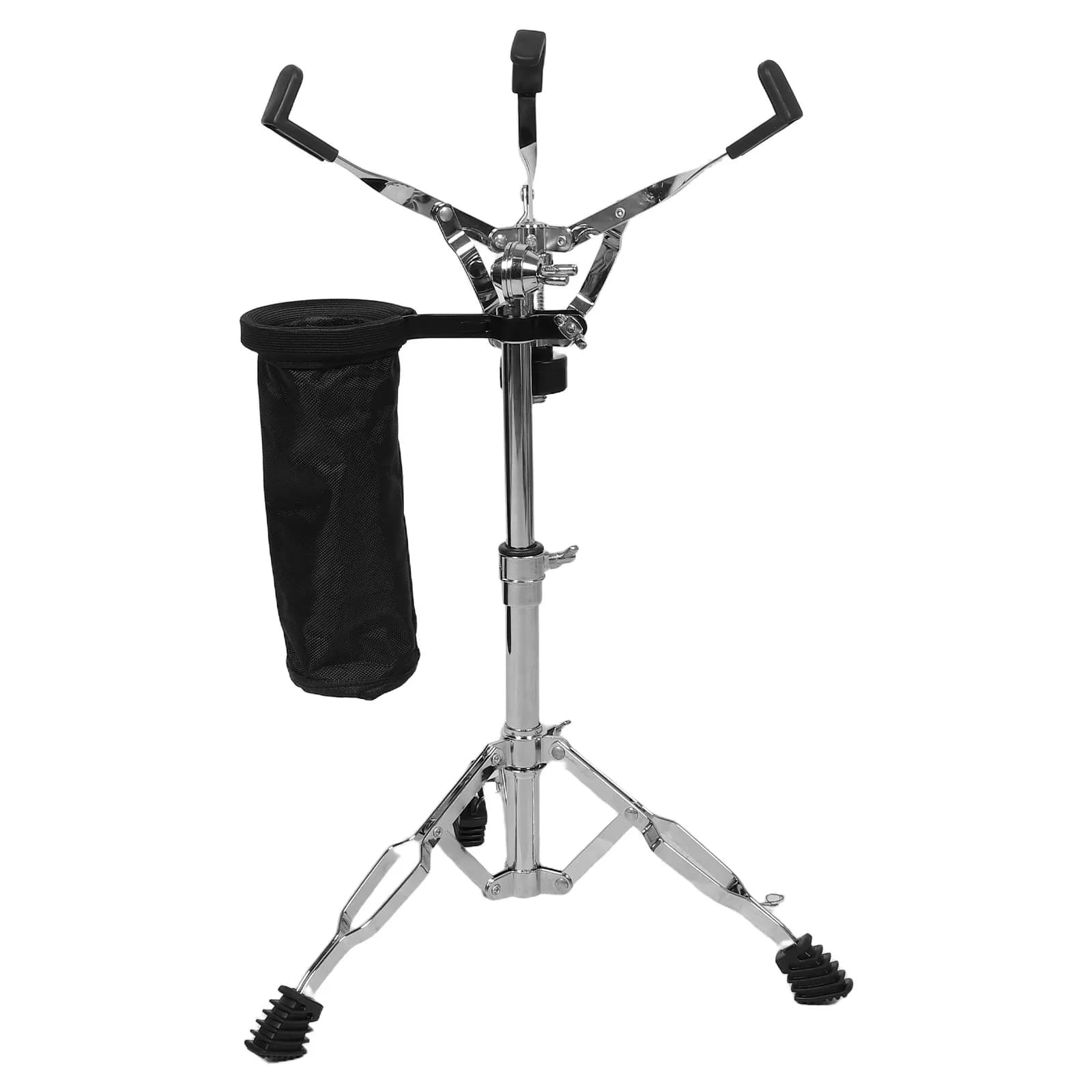 Snare Drum Stand Double Braced Tripod Adjustable Height Fits 10-14 Inch Snare Drum Practice Pad Drumstick Holder Studio